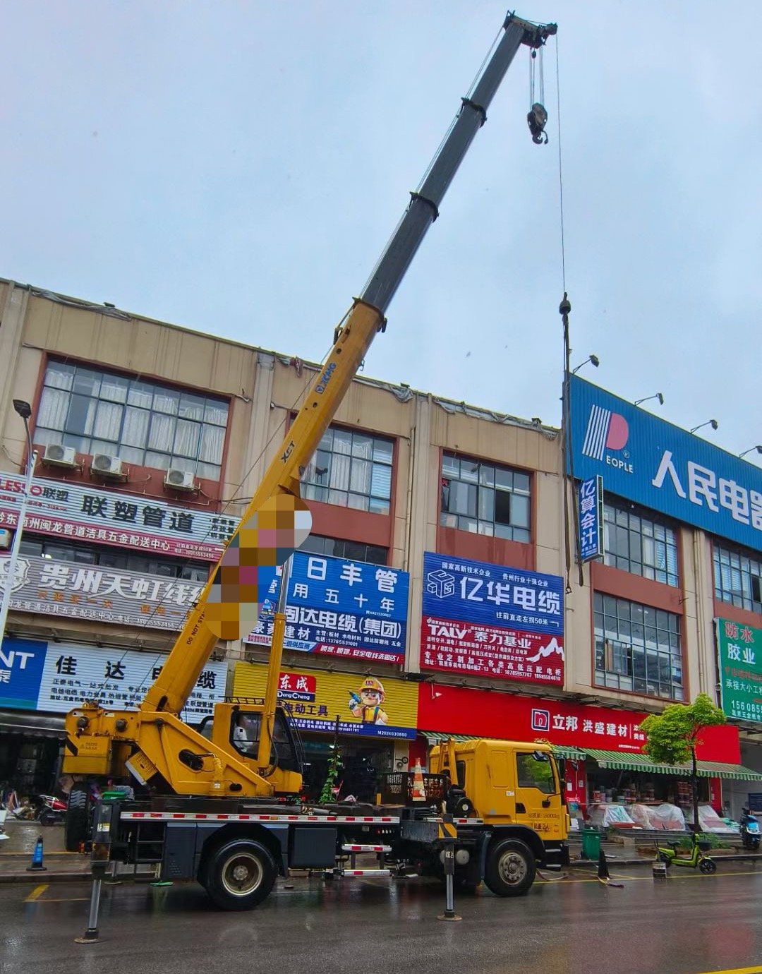 平江县吊车吊机租赁桥梁吊装